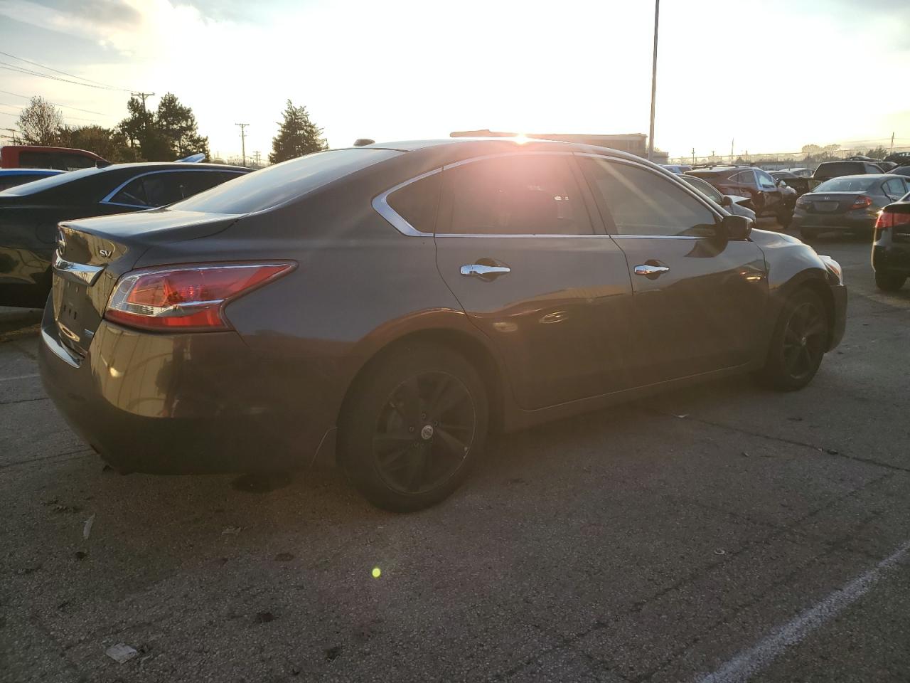2013 Nissan Altima VIN 1N4AL3AP5DC238767 Copart auction photo, front end / side damage thumbnail 3
