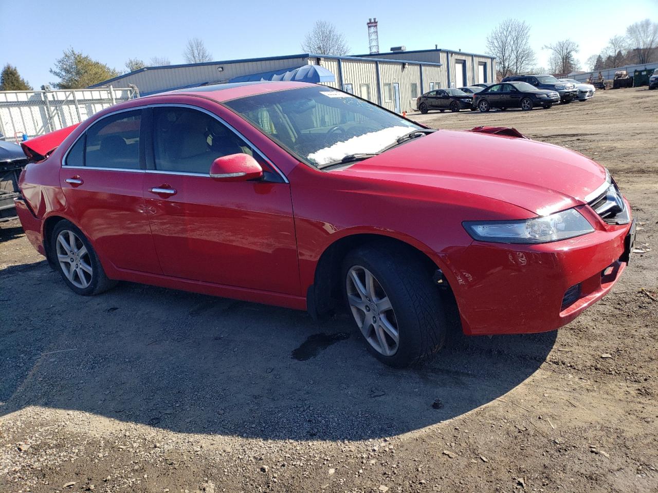 2004 Acura TSX VIN JH4CL96864C043606 Copart auction photo, all over / undercarriage damage thumbnail 4