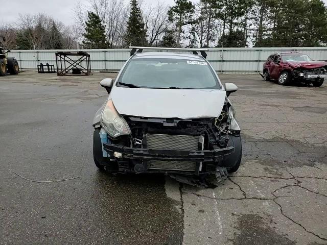2013 KIA Rio VIN KNADN5A38D6203758 Copart auction photo, front end / side damage thumbnail 12