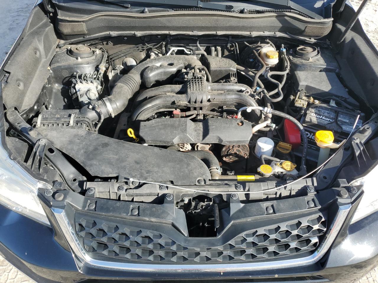 2014 Subaru Forester VIN JF2SJAEC4EH493643 Copart auction photo, rear end / hail damage thumbnail 12