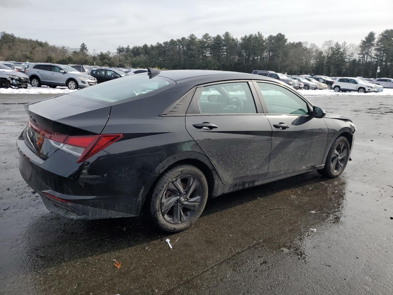 2023 Hyundai Elantra VIN 5NPLM4AG2PH092083 Copart auction photo, front end / minor dent/scratches damage thumbnail 3