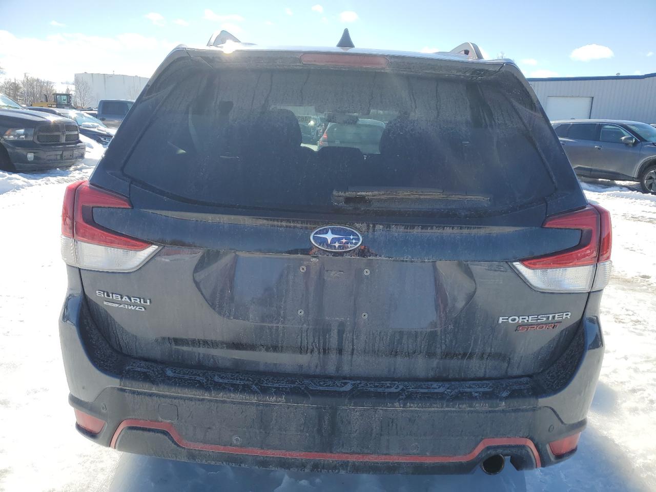 2021 Subaru Forester VIN JF2SKARC0MH432523 Copart auction photo, top/roof damage thumbnail 6