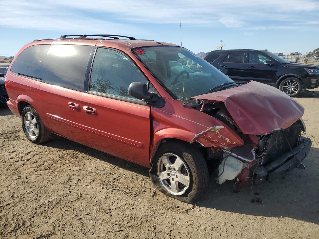 2006 Dodge Caravan VIN 2D4GP44L66R816864 Copart auction photo, front end damage thumbnail 4