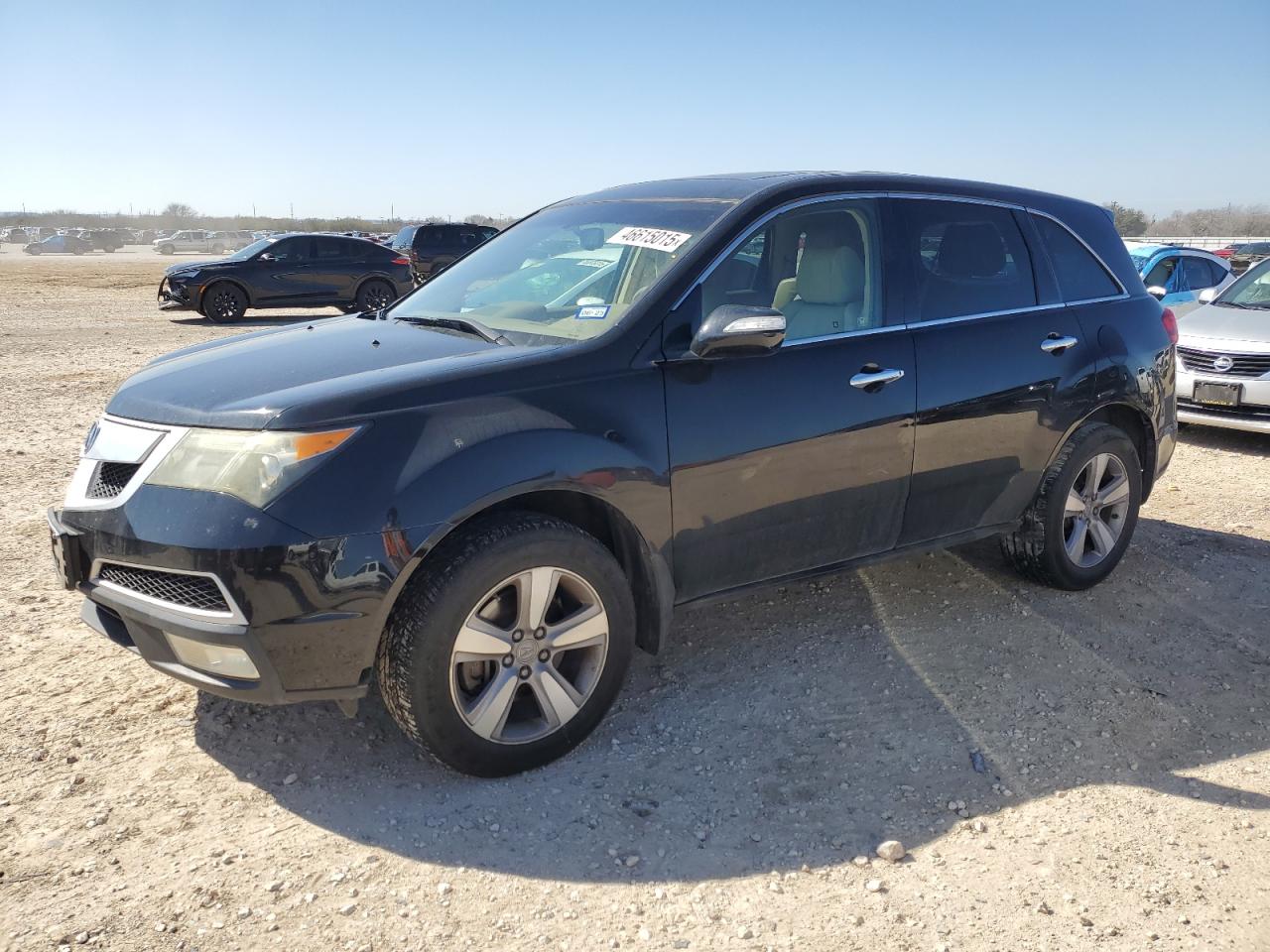 2011 Acura MDX VIN 2HNYD2H67BH540000
