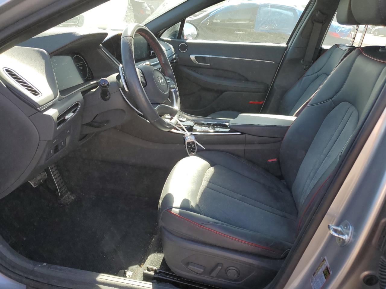 2020 Hyundai Sonata VIN 5NPEJ4J29LH030566 Copart auction photo, rear end damage thumbnail 7