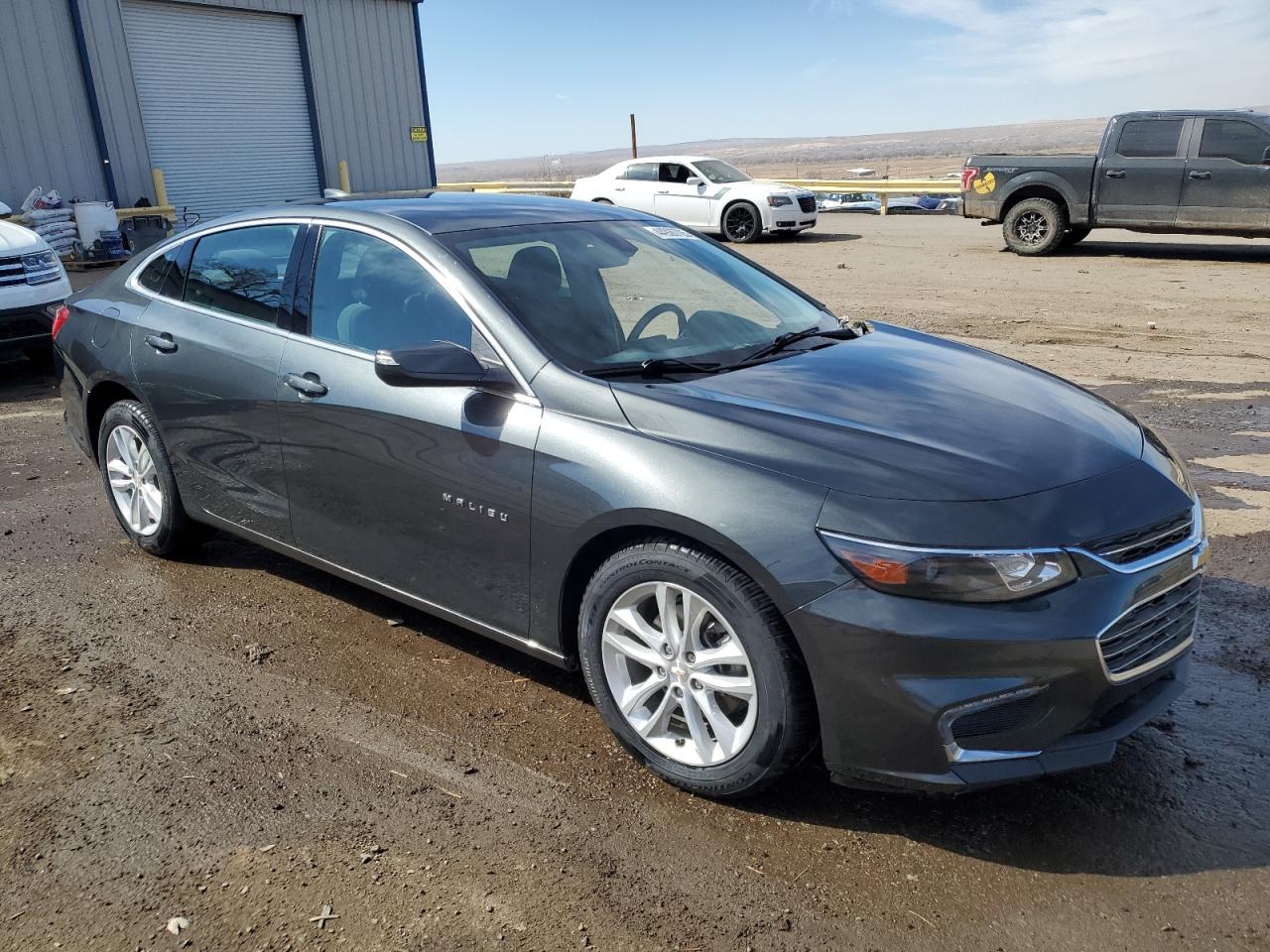 2018 Chevrolet Malibu VIN 1G1ZD5ST1JF174800 Copart auction photo, side / front end damage thumbnail 4