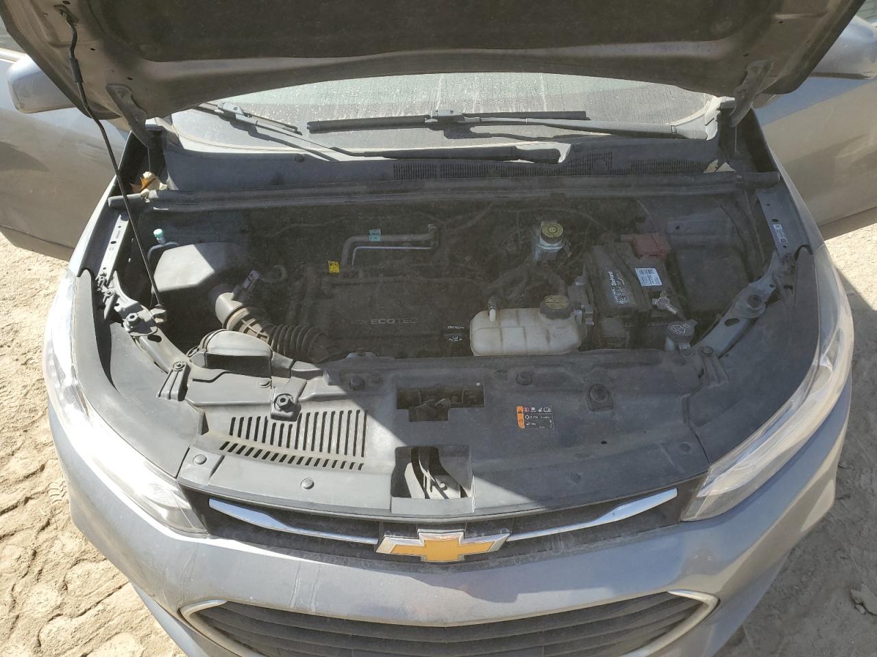 2019 Chevrolet Trax VIN KL7CJLSB5KB947811 Copart auction photo, rear end / side damage thumbnail 11