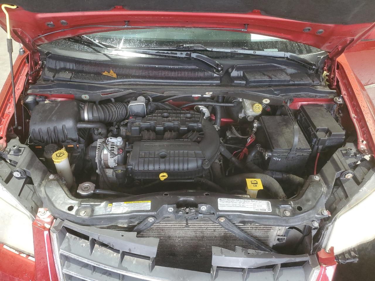 2010 Chrysler Town & Country VIN 2A4RR5DX5AR150088 Copart auction photo, undercarriage / front end damage thumbnail 14