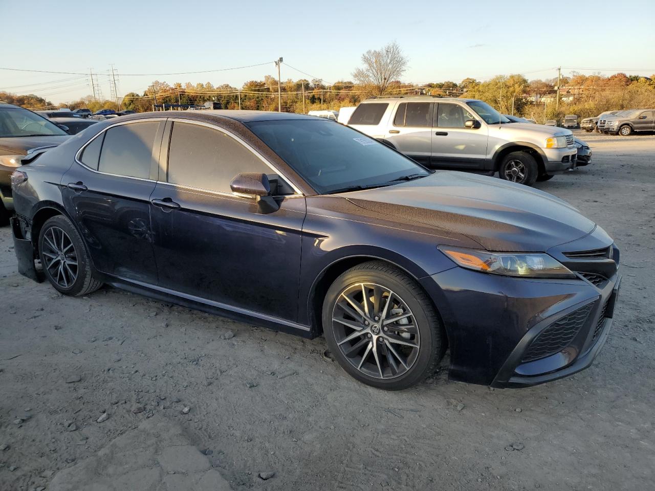 2022 Toyota Camry VIN 4T1S11AK3NU666096 Copart auction photo, rear end / minor dent/scratches damage thumbnail 4
