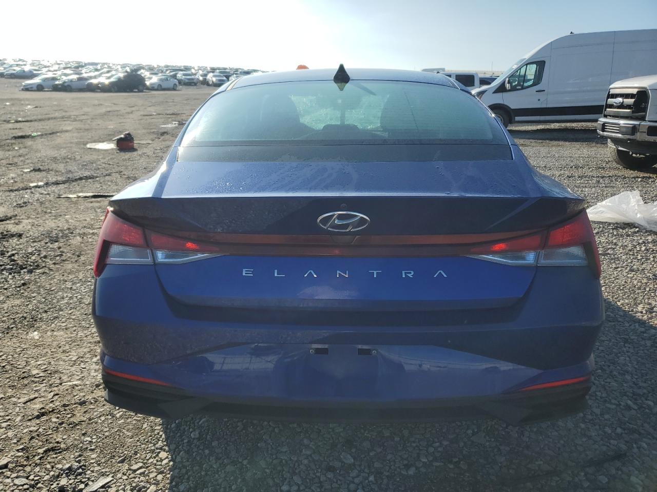 2021 Hyundai Elantra VIN 5NPLL4AG4MH050559 Copart auction photo, front end / minor dent/scratches damage thumbnail 6