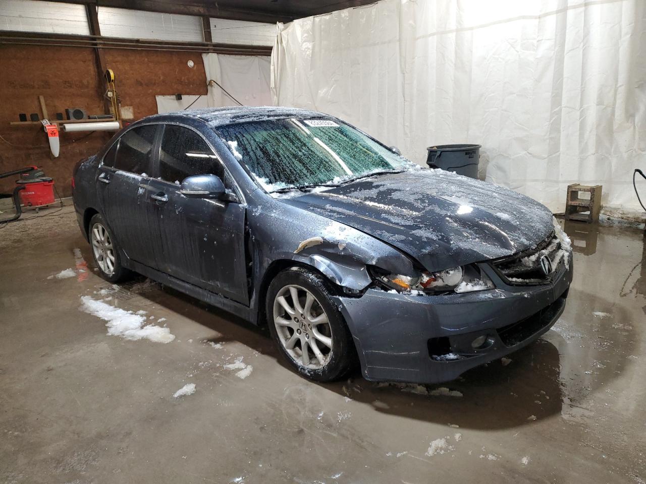 2007 Acura TSX VIN JH4CL959X7C019694 Copart auction photo, front end damage thumbnail 4