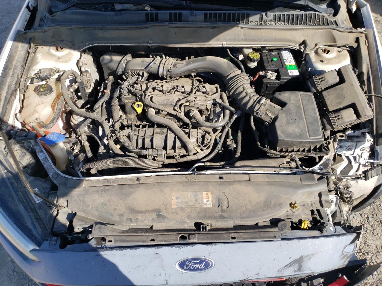 2014 Ford Fusion VIN 3FA6P0HR6ER194605 Copart auction photo, all over damage thumbnail 11