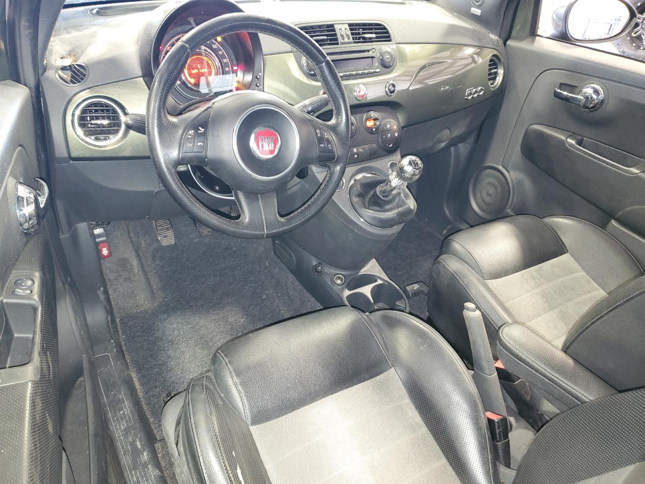 2012 Fiat 500 VIN 3C3CFFBR3CT280714 Copart auction photo, front end damage thumbnail 8