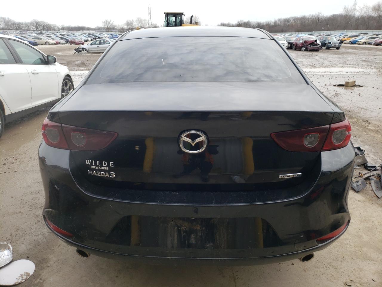 2021 Mazda 3 VIN JM1BPABL9M1330575 Copart auction photo, front end damage thumbnail 6