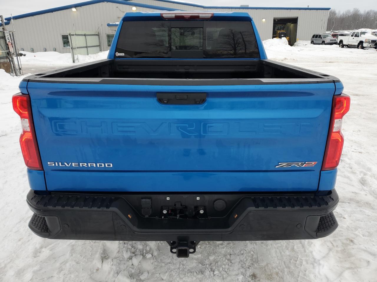 2022 Chevrolet Silverado VIN 3GCUDHEL9NG587146 Copart auction photo, side damage thumbnail 6