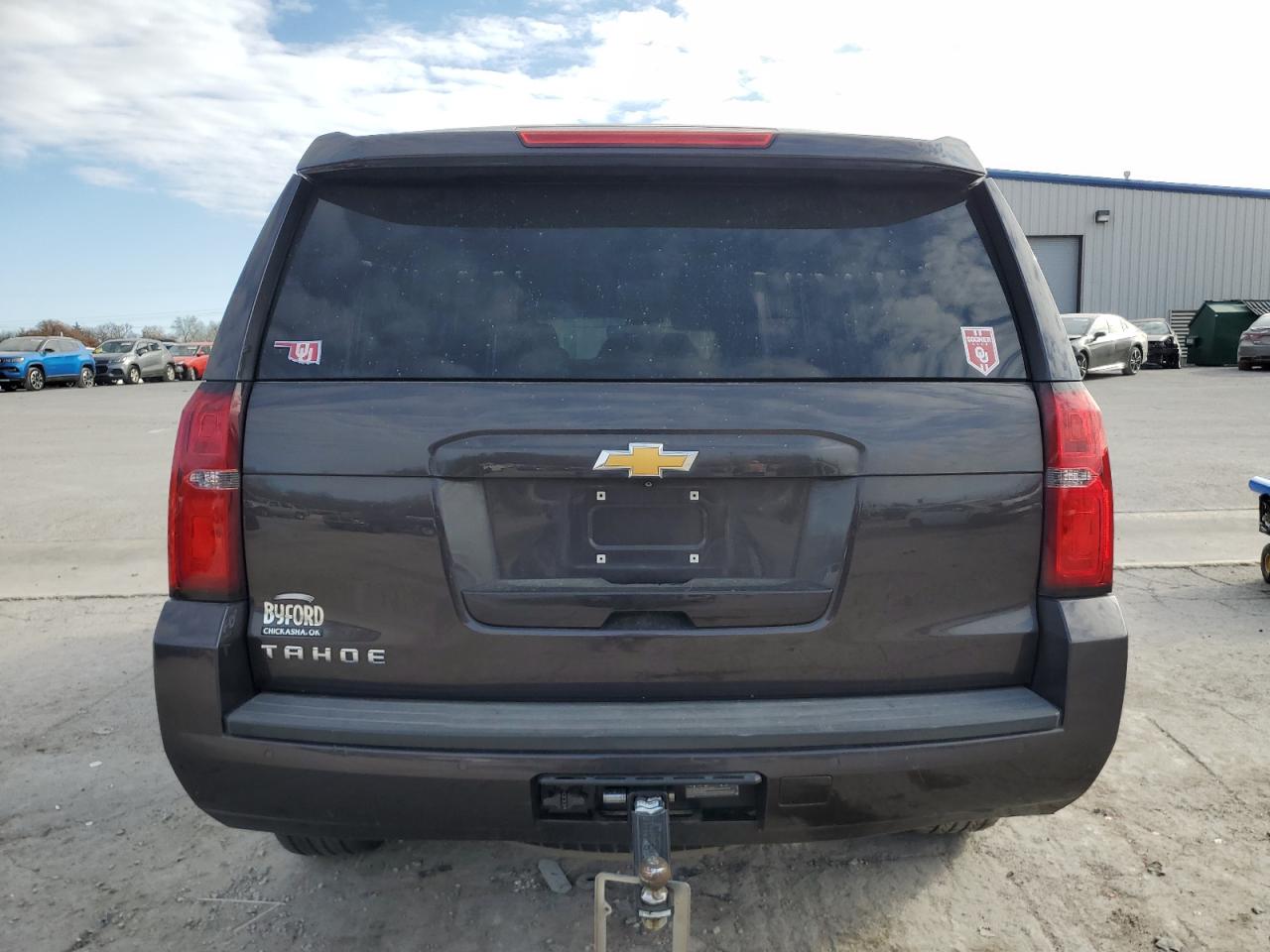 2015 Chevrolet Tahoe VIN 1GNSCBKC4FR591223 Copart auction photo, front end / minor dent/scratches damage thumbnail 6