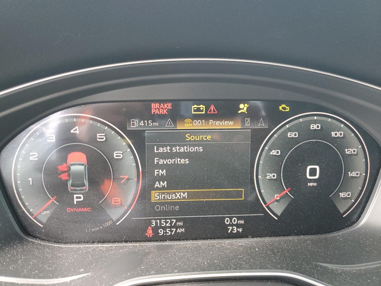 2021 Audi Q5 VIN WA1BAAFY9M2132316 Copart auction photo, side / rear end damage thumbnail 9