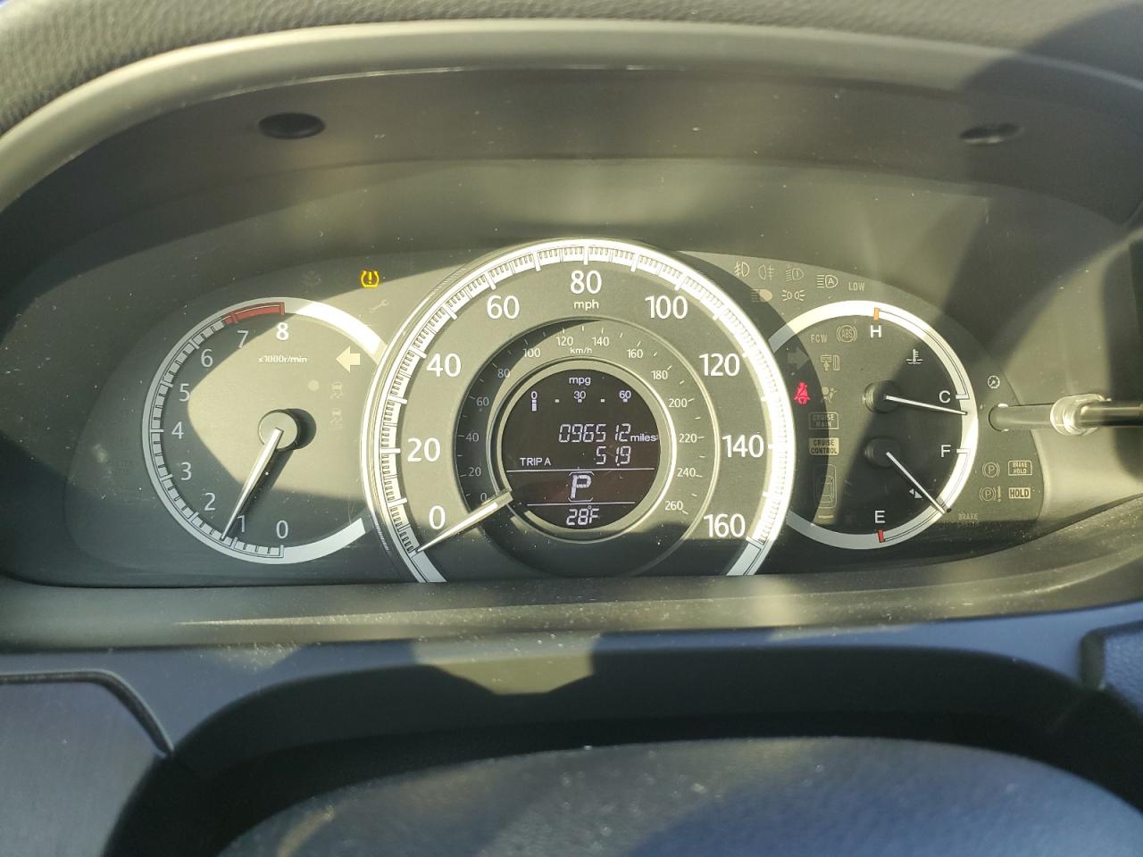 2015 Honda Accord VIN 1HGCR2F83FA103297 Copart auction photo, front end damage thumbnail 9