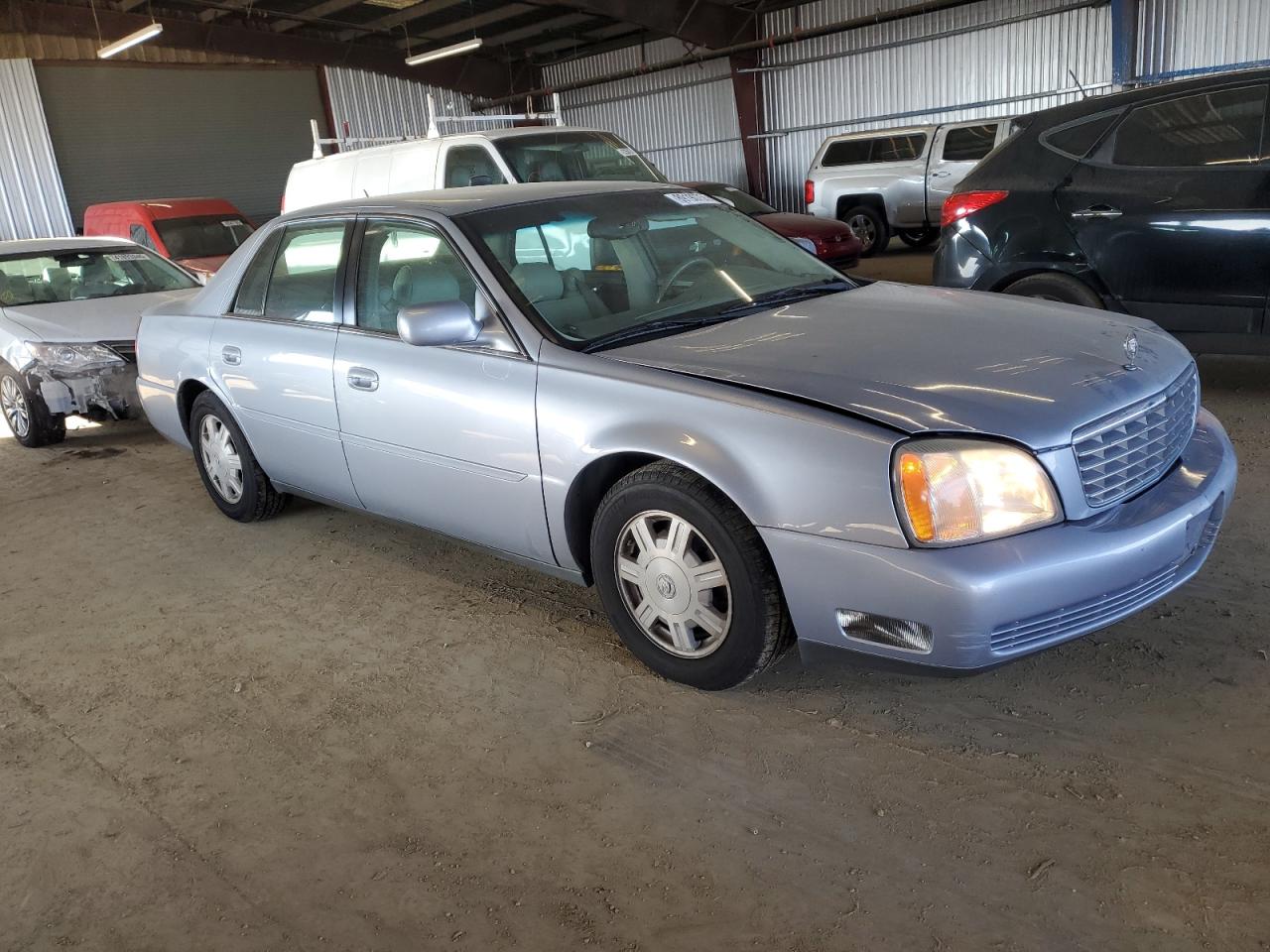 2005 Cadillac De Ville VIN 1G6KD57Y95U255660 Copart auction photo, front end damage thumbnail 4