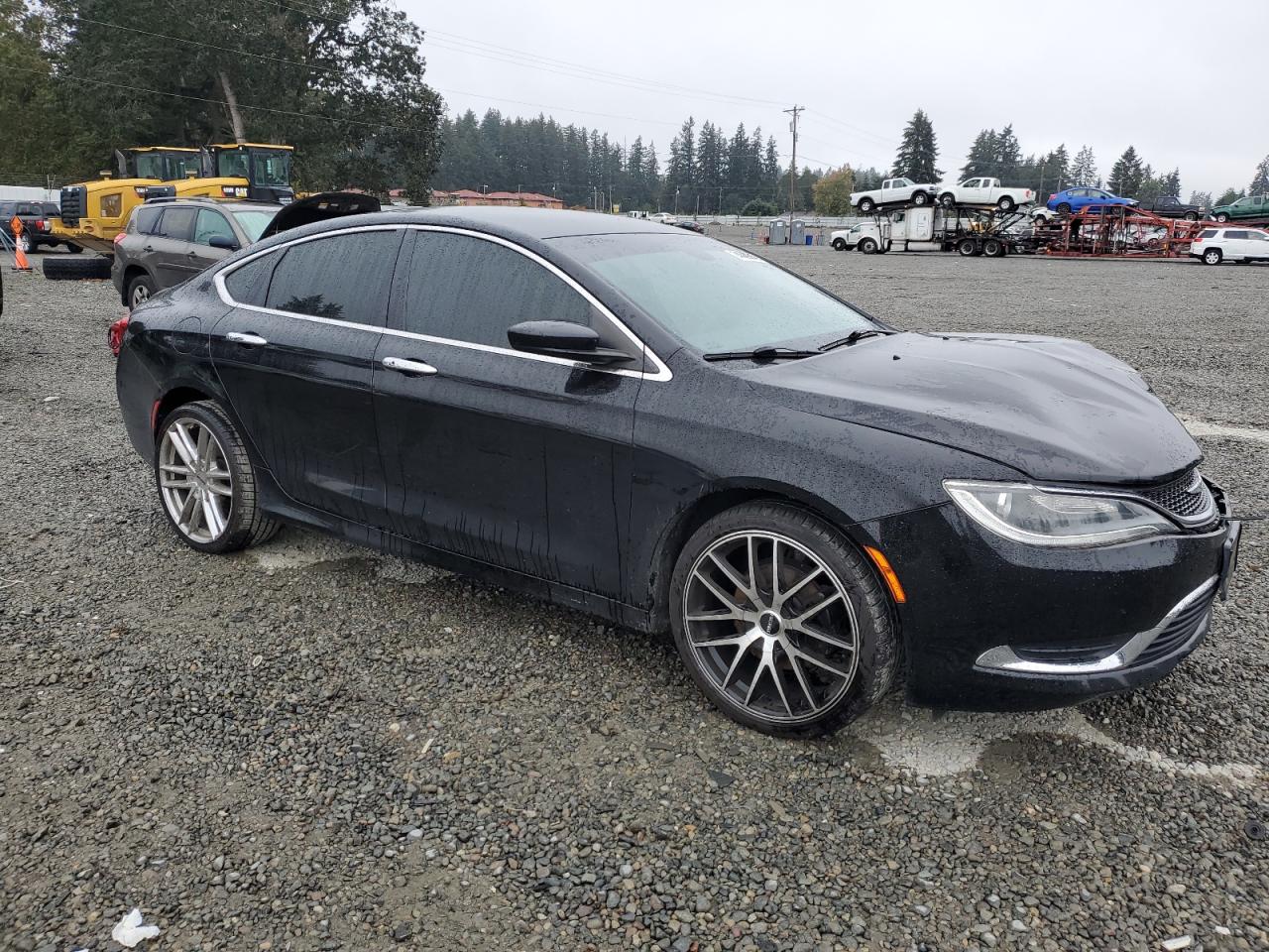 2015 Chrysler 200 VIN 1C3CCCABXFN502519 Copart auction photo, front end damage thumbnail 4