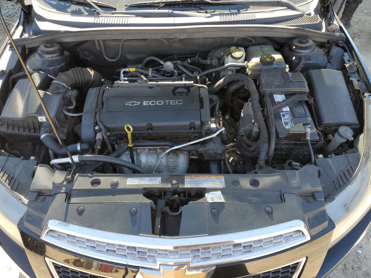 2013 Chevrolet Cruze VIN 1G1PA5SG0D7164566 Copart auction photo, front end / undercarriage damage thumbnail 11