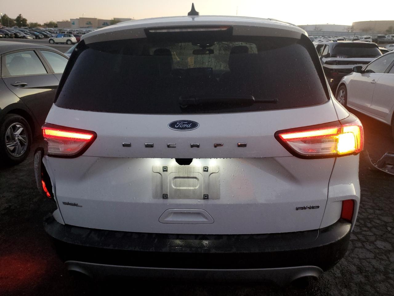 2022 Ford Escape VIN 1FMCU9H99NUA44986 Copart auction photo, all over damage thumbnail 6