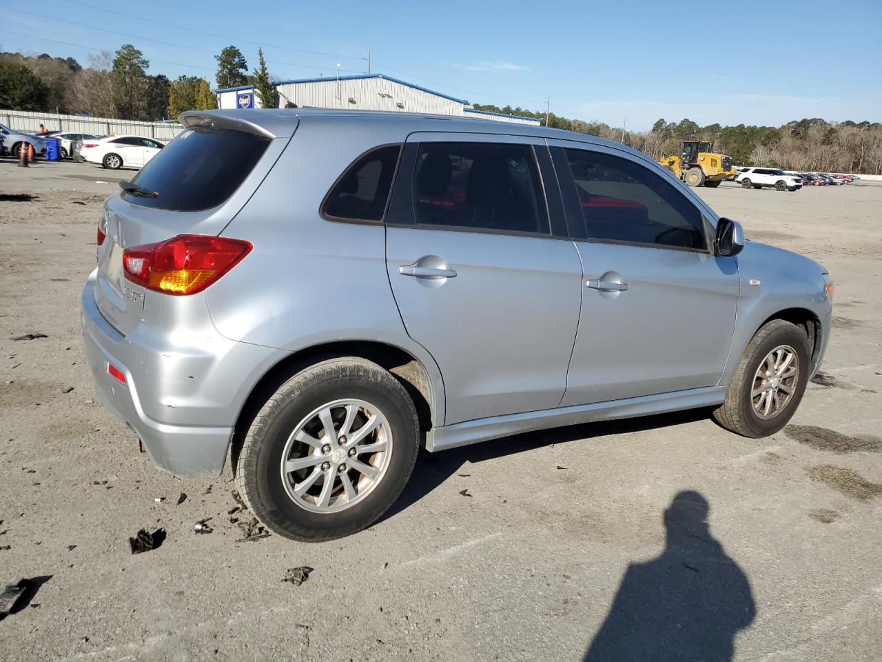 2012 Mitsubishi Outlander VIN JA4AP3AU1CZ004295 Copart auction photo, front end / side damage thumbnail 3
