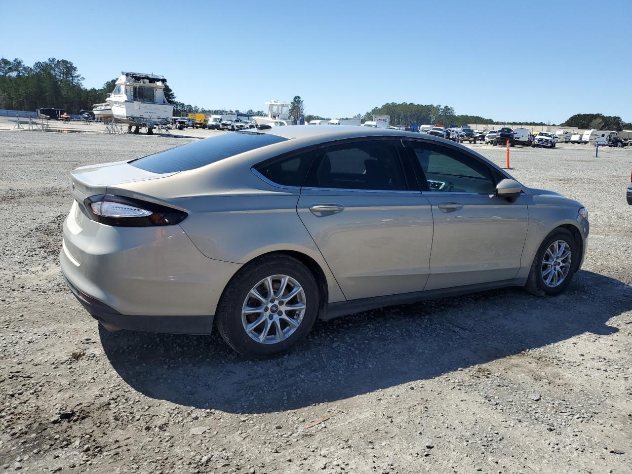 2015 Ford Fusion VIN 3FA6P0G71FR176983 Copart auction photo, front end damage thumbnail 3