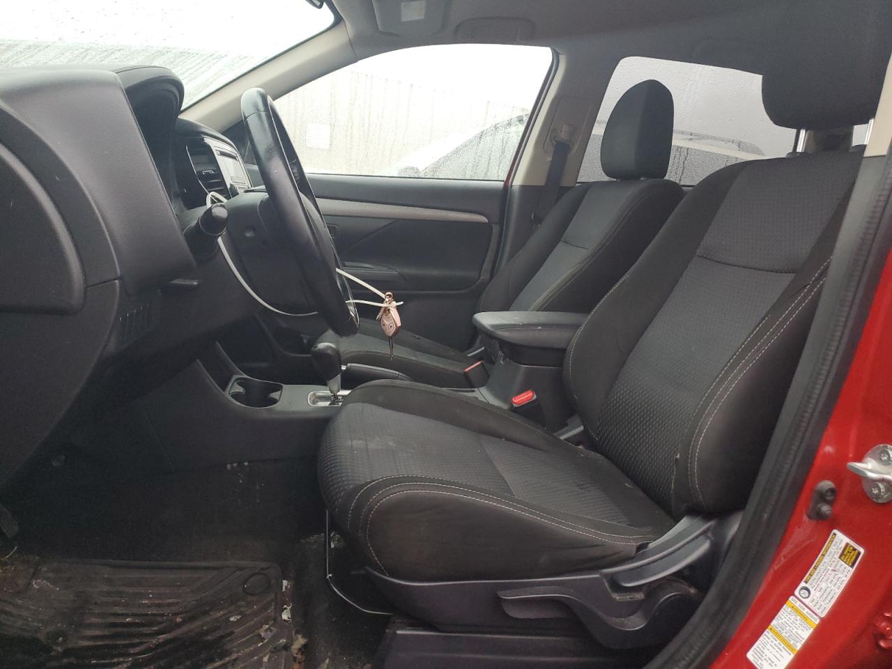 2016 Mitsubishi Outlander VIN JA4AZ3A3XGZ041255 Copart auction photo, front end damage thumbnail 7