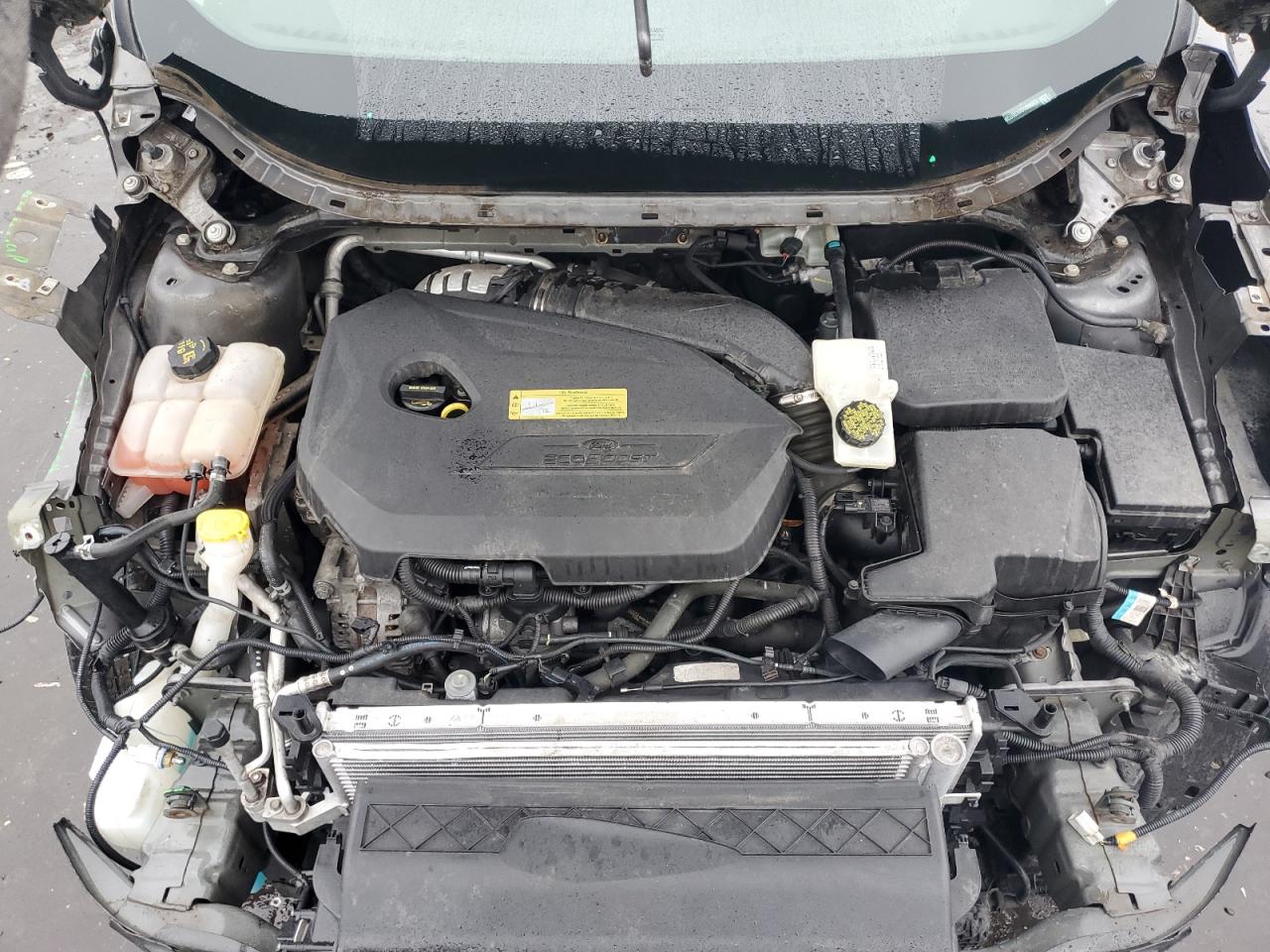 2013 Ford Escape VIN 1FMCU9GX0DUB06855 Copart auction photo, front end / side damage thumbnail 12
