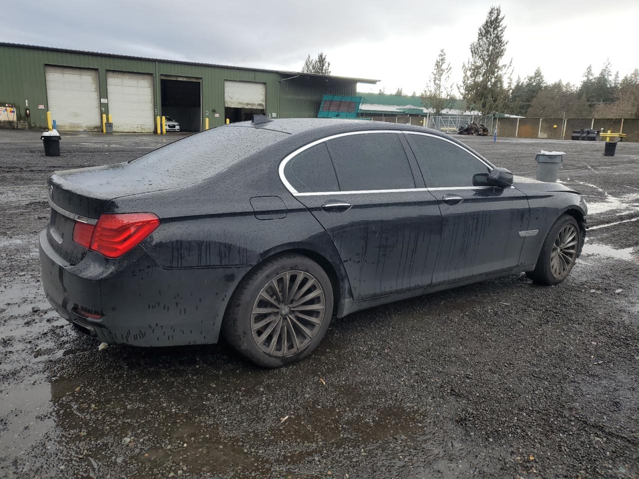 2012 BMW 7er VIN WBAKA4C52CDS99425 Copart auction photo, front end damage thumbnail 3