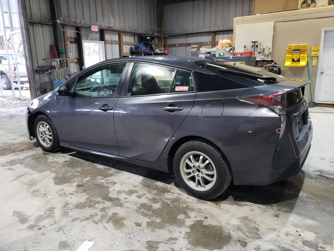 2016 Toyota Prius VIN JTDKBRFU8G3011466 Copart auction photo, front end / side damage thumbnail 2