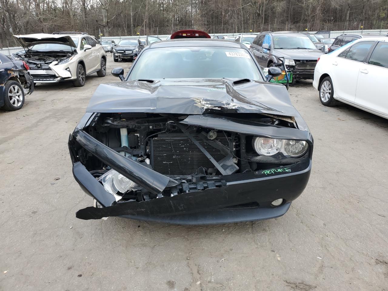 2013 Dodge Challenger VIN 2C3CDYAG6DH524612 Copart auction photo, front end damage thumbnail 5