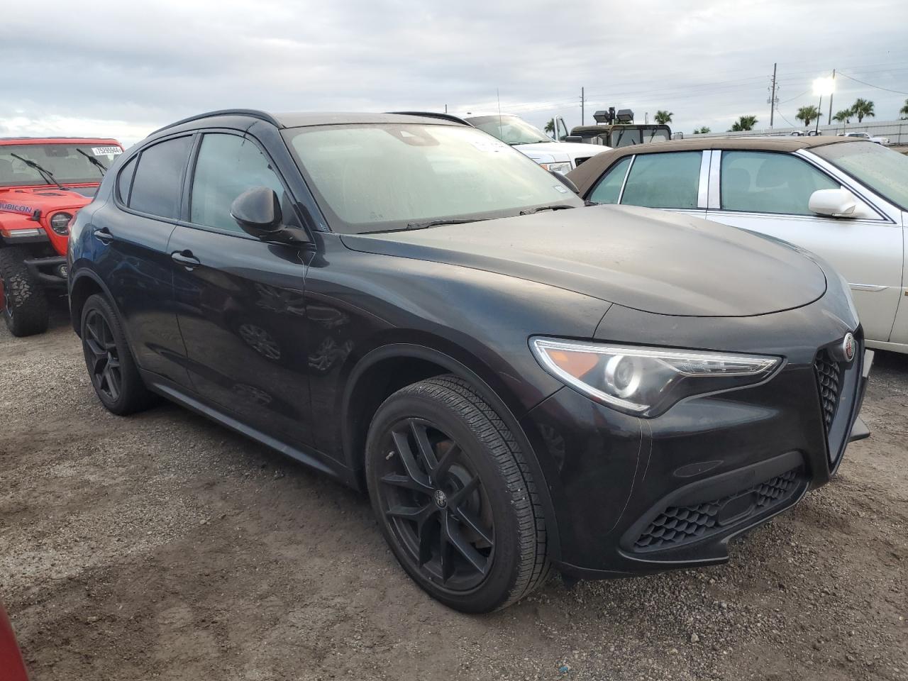 2020 Alfa Romeo Stelvio VIN ZASPAJANXL7C92187 Copart auction photo, water/flood damage thumbnail 4