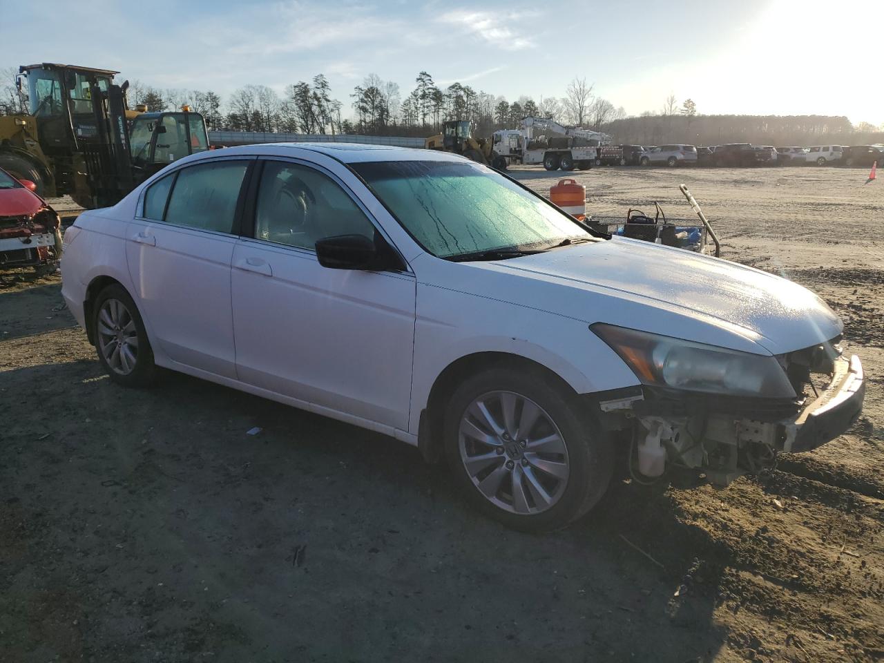 2012 Honda Accord VIN 1HGCP2F82CA218412 Copart auction photo, front end damage thumbnail 4