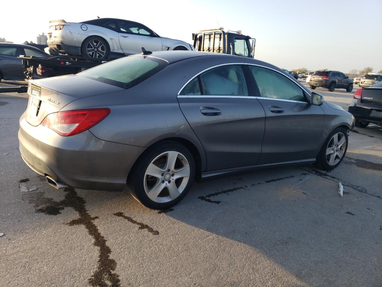 2016 Mercedes-Benz CLA-klasse VIN WDDSJ4GB2GN387738 Copart auction photo, front end damage thumbnail 3