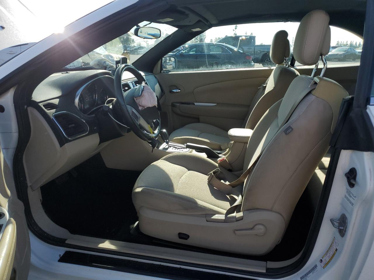 2012 Chrysler 200 VIN 1C3BCBEB2CN126541 Copart auction photo, front end damage thumbnail 7