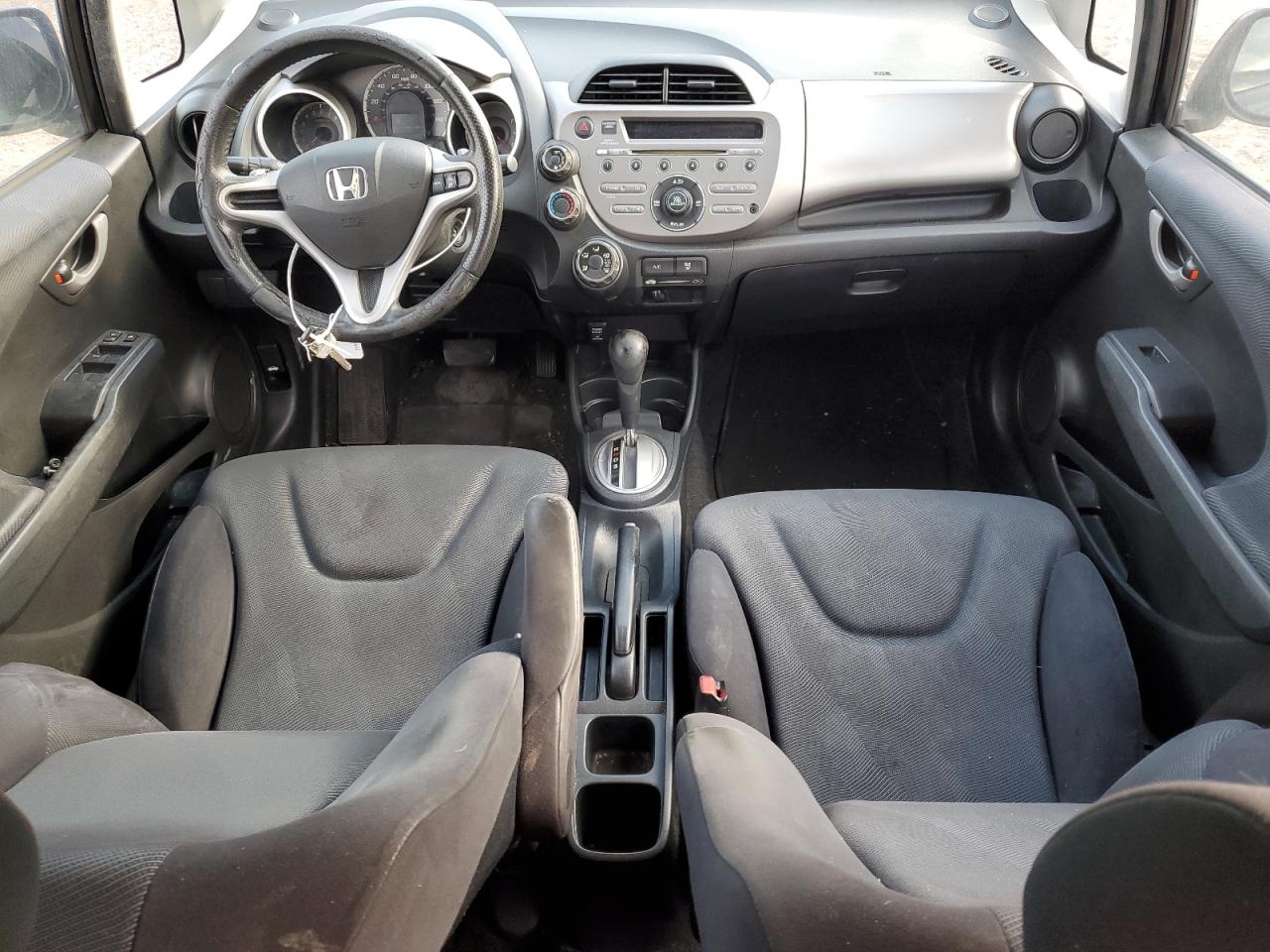 2010 Honda Fit VIN JHMGE8H47AS016898 Copart auction photo, front end / rear end damage thumbnail 8
