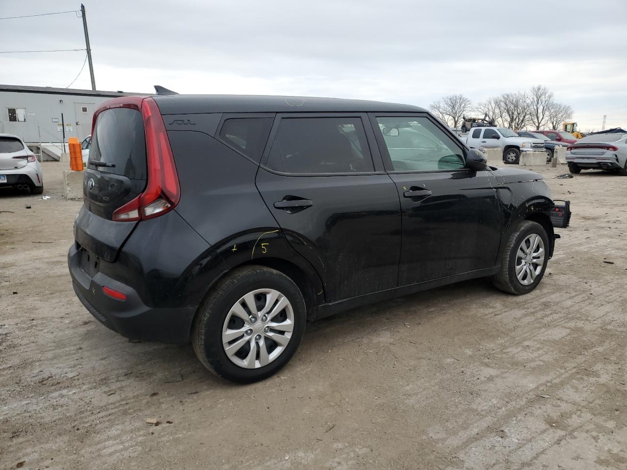 2020 KIA Soul VIN KNDJ23AU3L7723628 Copart auction photo, front end damage thumbnail 3