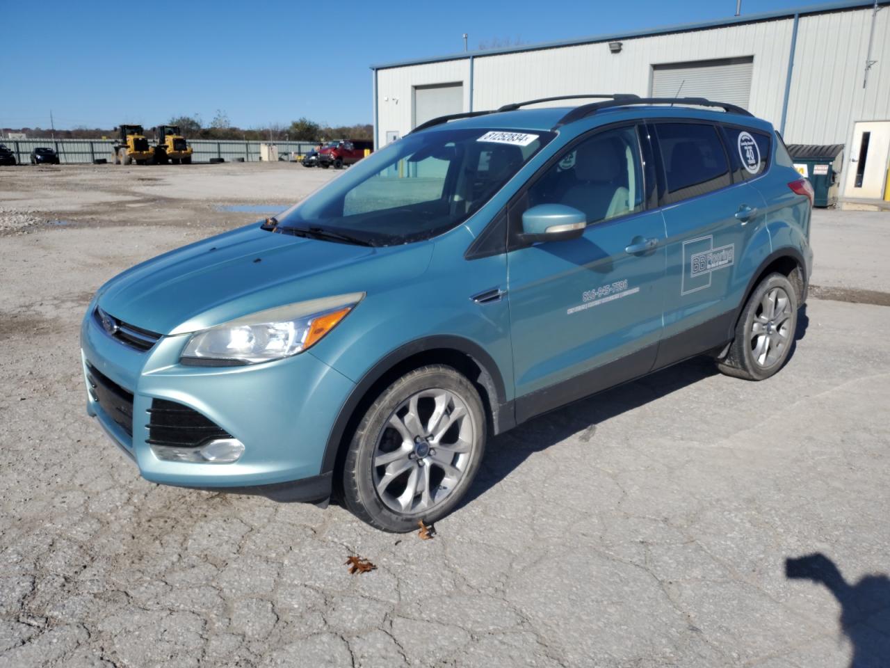 2013 Ford Escape VIN 1FMCU0HX6DUB80999