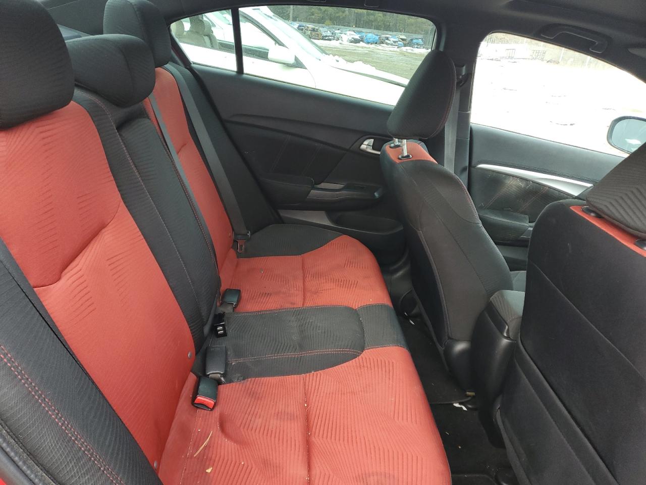 2014 Honda Civic VIN 2HGFB6E53EH704600 Copart auction photo, all over damage thumbnail 10