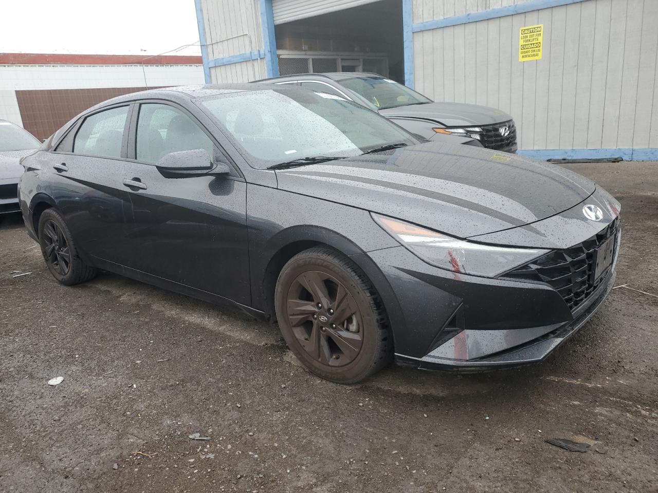 2023 Hyundai Elantra VIN 5NPLM4AG5PH102489 Copart auction photo, mechanical damage thumbnail 4