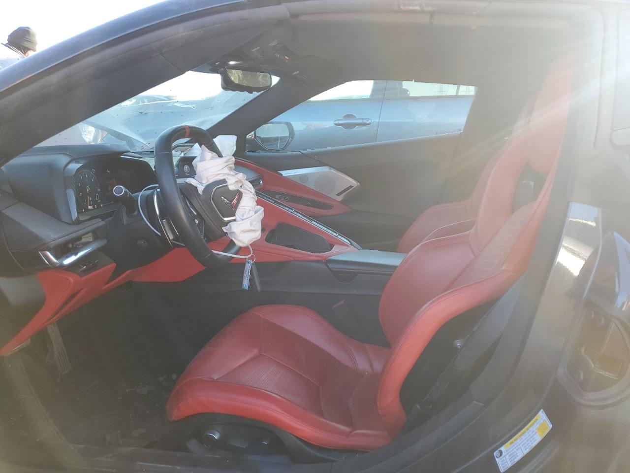 2020 Chevrolet Corvette VIN 1G1Y83D40L5119127 Copart auction photo, front end damage thumbnail 7