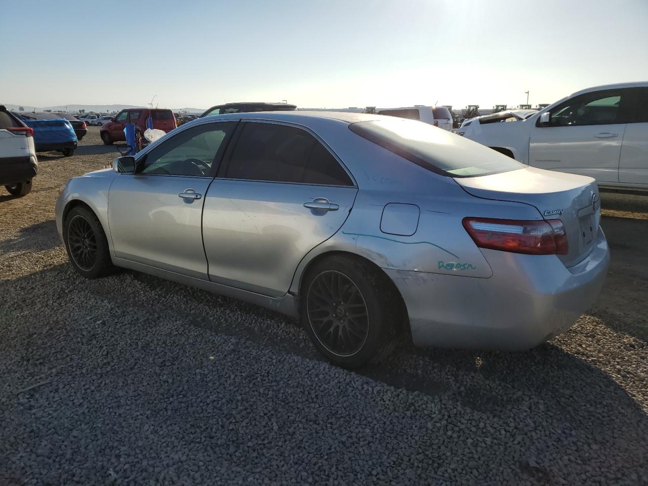 2007 Toyota Camry VIN JTNBE46K773080721 Copart auction photo, all over damage thumbnail 2