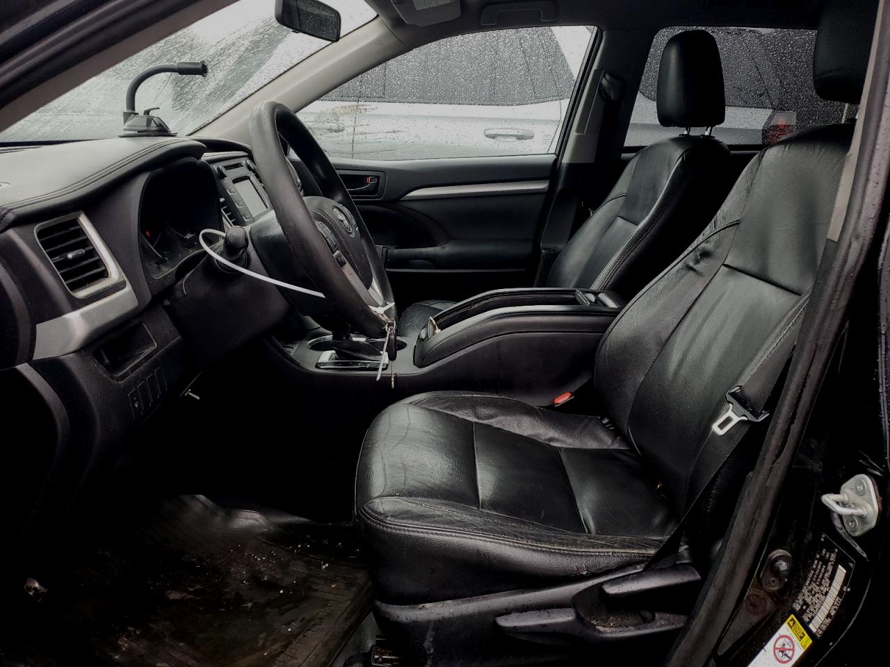 2015 Toyota Highlander VIN 5TDZARFH0FS010992 Copart auction photo, side damage thumbnail 7