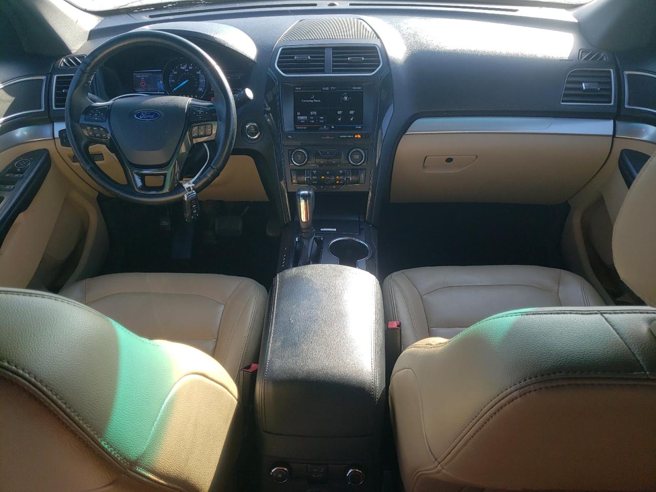 2016 Ford Explorer VIN 1FM5K8DH2GGB83767 Copart auction photo, front end / side damage thumbnail 8