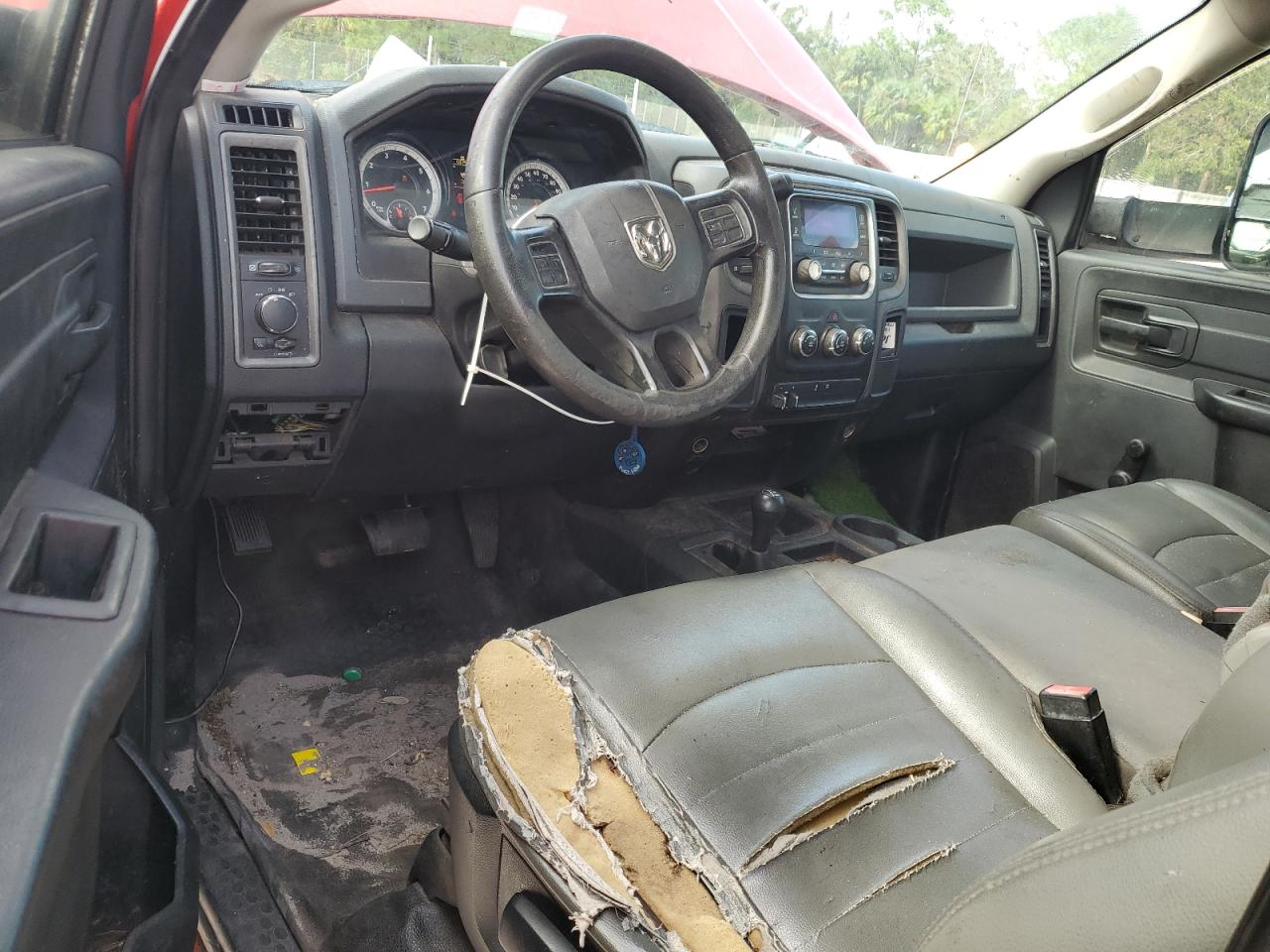 2015 RAM 2500 VIN 3C6LR5AT0FG655540 Copart auction photo, front end / rear end damage thumbnail 8