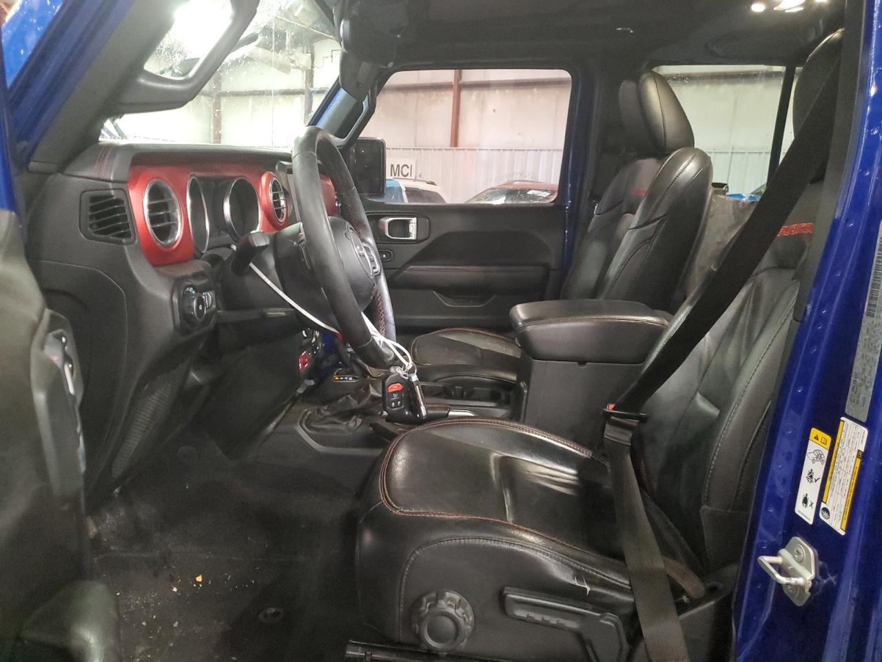 2020 Jeep Wrangler VIN 1C4HJXFN8LW128791 Copart auction photo, rollover / frame damage damage thumbnail 7