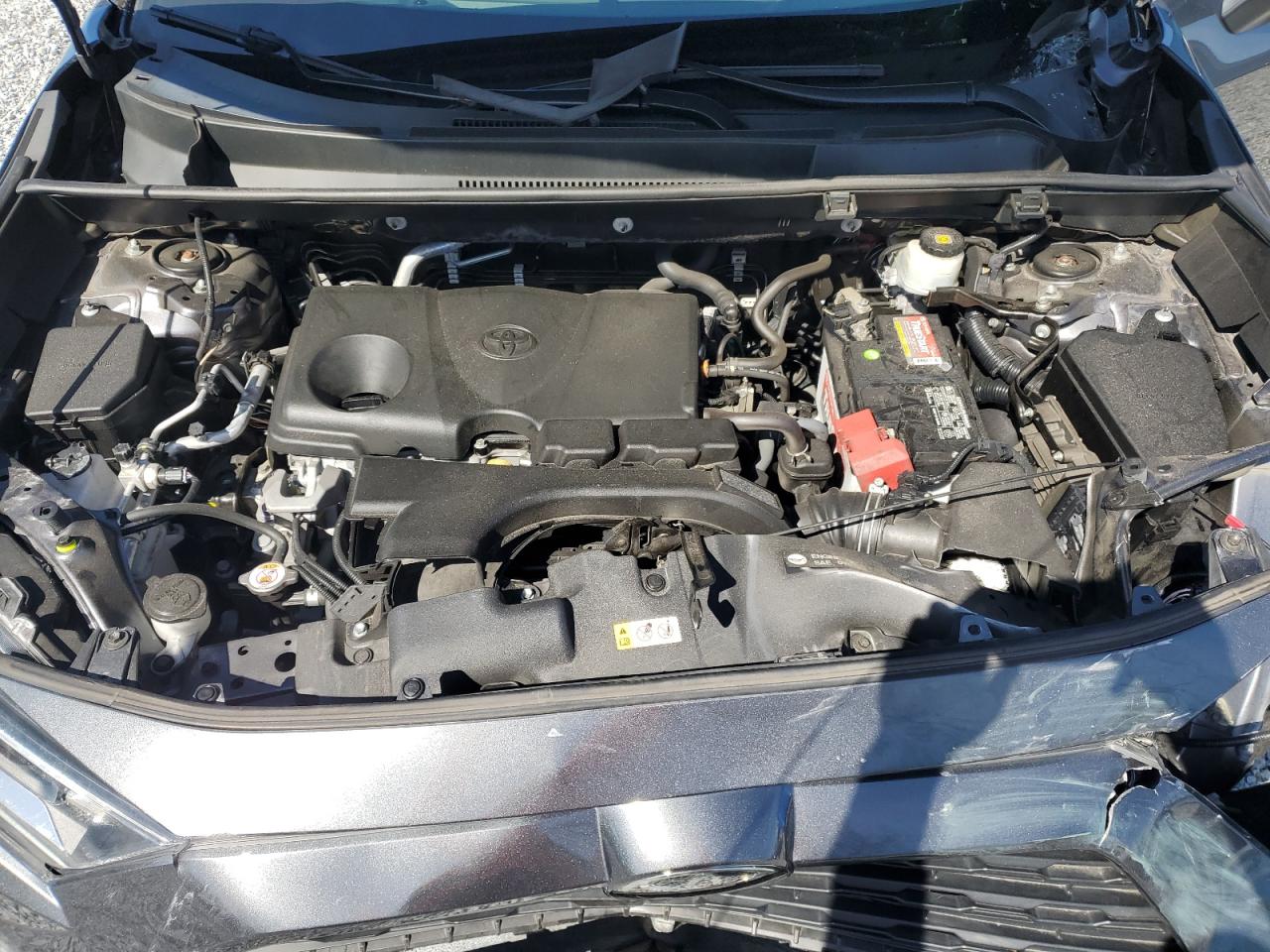 2020 Toyota RAV 4 VIN 2T3W1RFV6LC033813 Copart auction photo, front end damage thumbnail 12