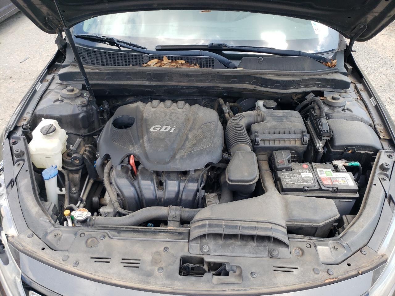 2014 KIA Optima VIN 5XXGN4A74EG336615 Copart auction photo, front end damage thumbnail 11